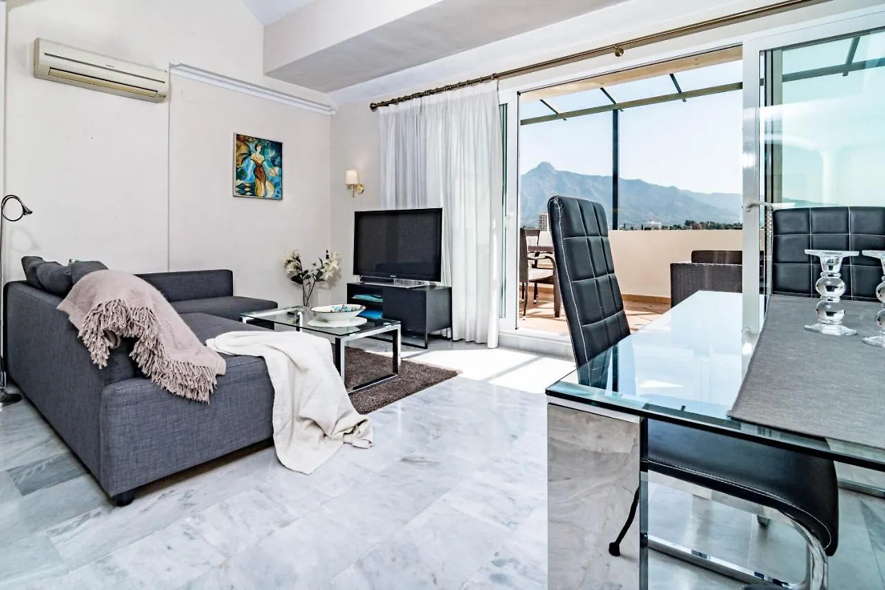 Spacious 2 Bedroom Apartment In Puerto Banus With A Private Terrace And Mountain Views Marbella 0*,
